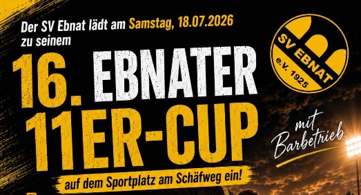 Flyer 11er Cup Beitragsbild